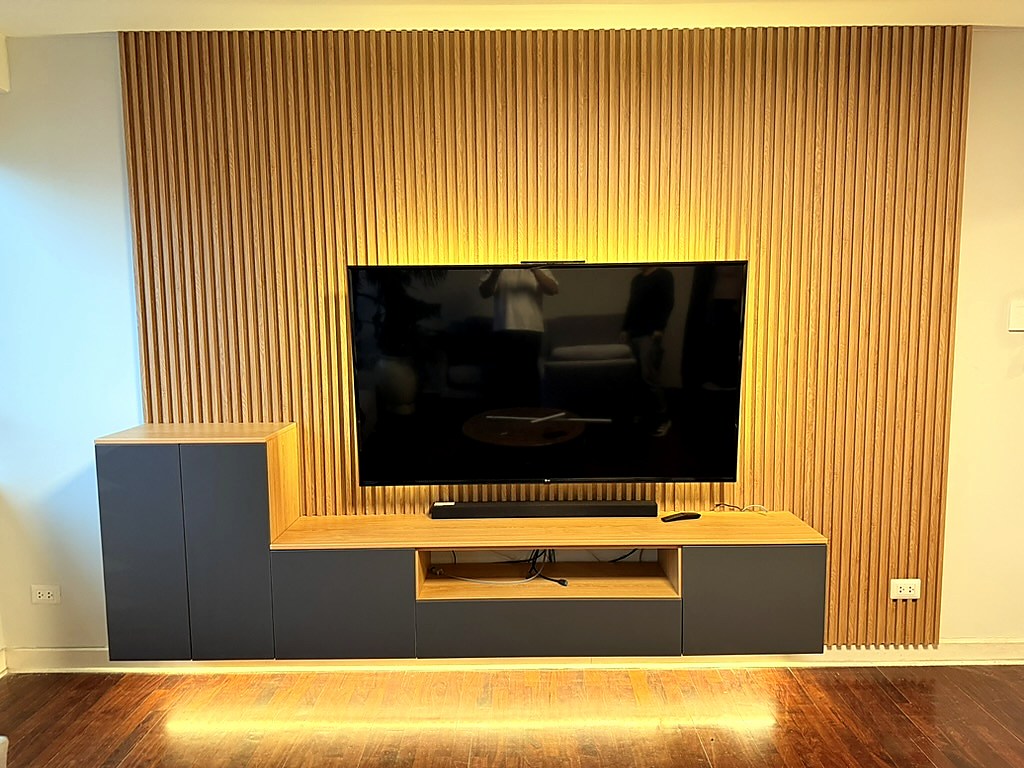 Cocina moderna con muebles a medida